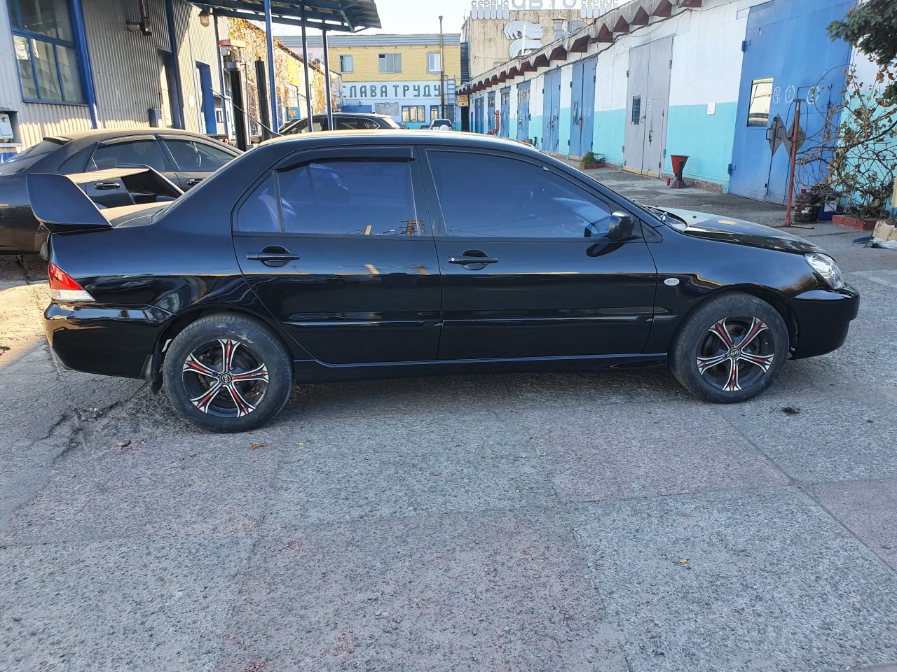 Mitsubishi, Lancer, 2005, Черный